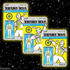 Beastie Boys -  Wv 4 (Intergalactic Crossing Guard) Hip Hop  3-pc Set ReAction Figures by Super 7