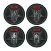 MOTLEY CRUE -Wave 2 (Shout At The Devil - Black & White) Set of 4-pcs 3 3/4-Inch ReAction Figures by Super 7