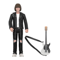 The Ramones - JOHNNY Ramone White Shirt 3 3/4" ReAction Figure by Super 7