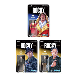 Rocky - Rocky Wave III Set of 3 pieces Reaction Figures by Super 7