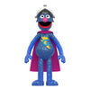 Sesame Street -Super Grover SDCC Exclusive 3 3/4" ReAction Figure by Super 7