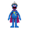 Sesame Street -Super Grover SDCC Exclusive 3 3/4" ReAction Figure by Super 7