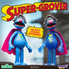 Sesame Street -Super Grover SDCC Exclusive 3 3/4" ReAction Figure by Super 7
