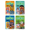 Sesame Street - Wave 6 set of 4-pcs 3 3/4" ReAction Figures by Super 7