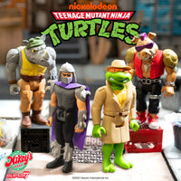 TMNT - Weird Pizza to Go (Cartoon) Set of 4-pieces Reaction Figures by Super 7