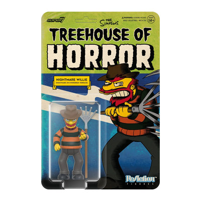 Simpsons -Tree House of Horror v2 Nightmare Willie ReAction Figure by Super 7