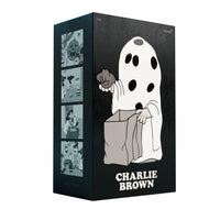 Peanuts -Charlie Brown (Ghost Sheet) Premium Supersize Vinyl Figure by Super 7