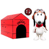 Peanuts -Snoopy Flying Ace (Doghouse Box) Premium Supersize Vinyl Figure by Super 7