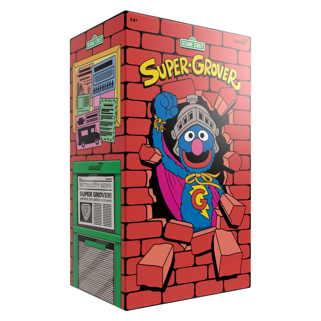 Buy Super7 Sesame Street Fun! Fun! Wave 01 - Grover Action Figure Online at Low Prices in India Buy Super7 Sesame Street Fun! Fun! Wave 01 - Grover Action Figure Online at Low Prices in India