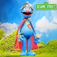 Sesame Street -Super Grover Premium Supersize Vinyl Figure by Super 7