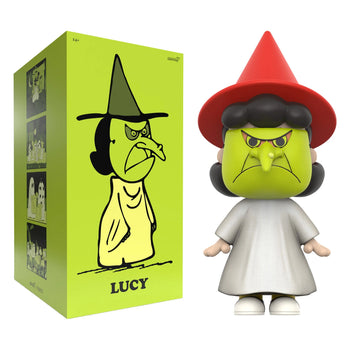 Peanuts - LUCY in Witch Mask Premium Supersize Vinyl Figure by Super 7