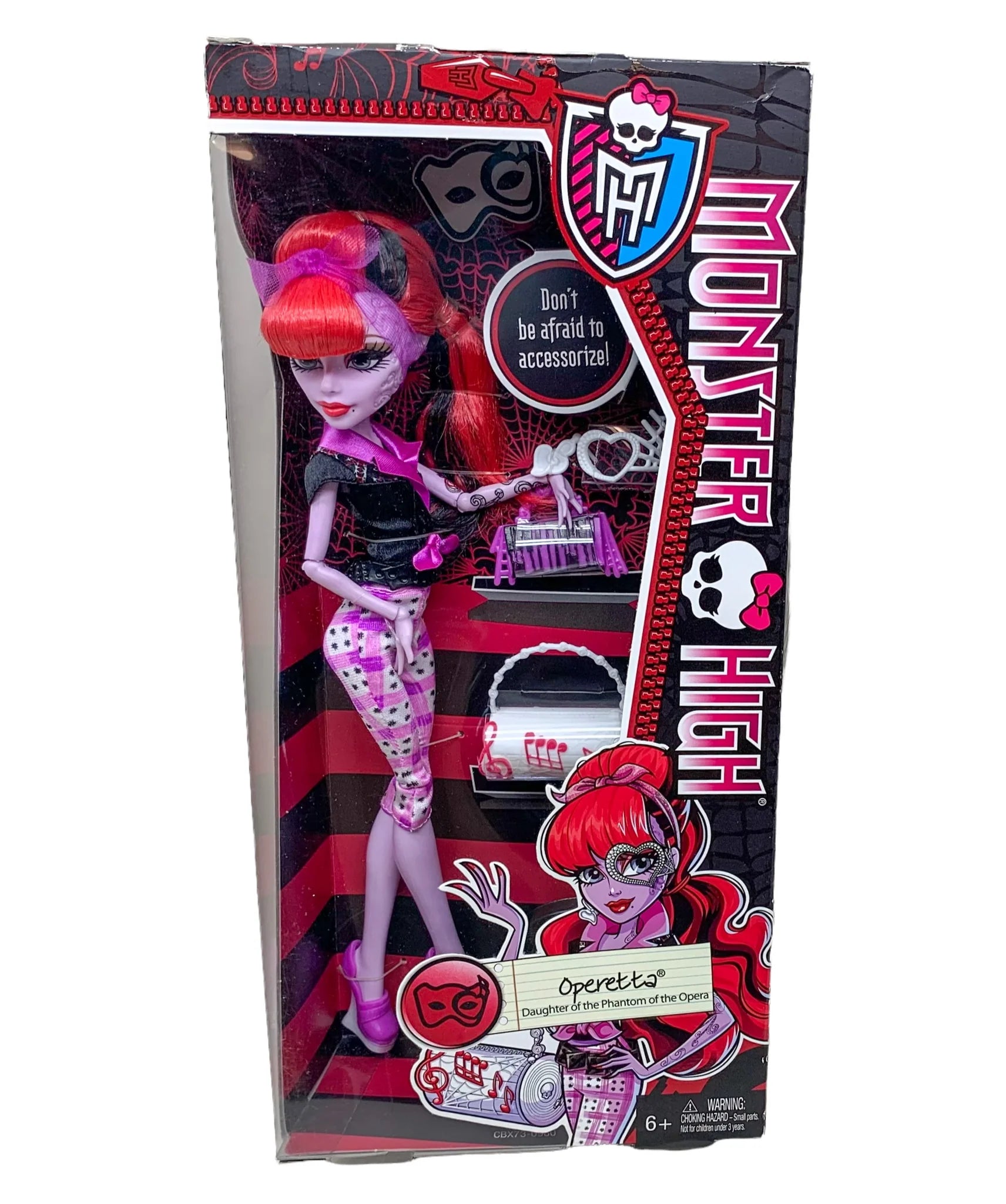 Monster High Scaritage Operetta Doll