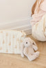 Snuggle Bunnies  - Penelope the Bunny Beige Keyring Premium Plush by Jamie Kay Co.