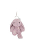 Snuggle Bunnies  - Penelope the Bunny Periwinkle Keyring Premium Plush by Jamie Kay Co.