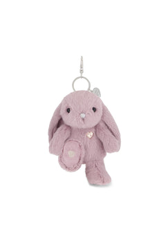 Snuggle Bunnies  - Penelope the Bunny Periwinkle Keyring Premium Plush by Jamie Kay Co.