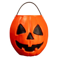 Don Post Studio - PUMPKIN Plastic MASK & Candy Bucket by Trick or Treat Studios