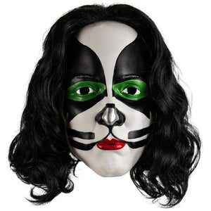 KISS Band - The CATMAN Deluxe Face Mask by Trick or Treat Studios