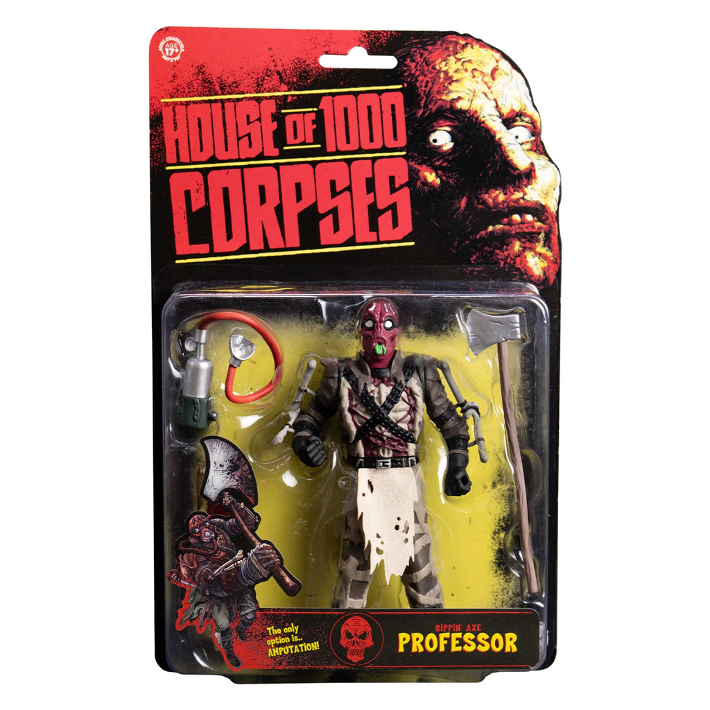 House of 1000 Corpses - Rippin' Axe Professor Action Figure by Trick or Treat Studios