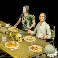 Texas Chainsaw Massacre (1974) - Dinner Scene Playset & (4) Individually Packed Action Figures by Trick or Treat Studios