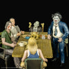 Texas Chainsaw Massacre (1974) - Dinner Scene Playset & (4) Individually Packed Action Figures by Trick or Treat Studios