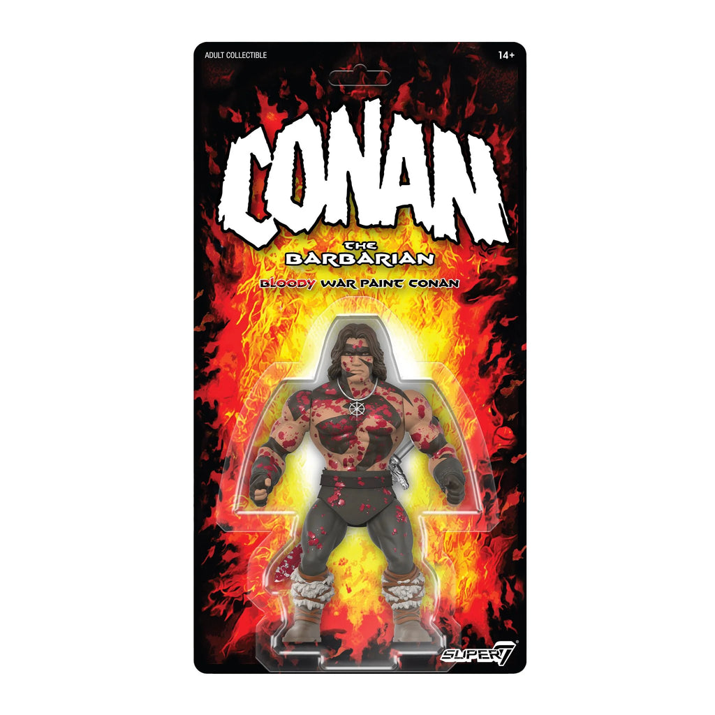 CONAN The Barbarian - BLOODY War Paint Conan 5.5" Scale Action Figure by Super 7