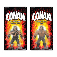 CONAN The Barbarian - Conan Iconic & War Paint Set of 2-pcs 5.5" Scale Action Figure by Super 7