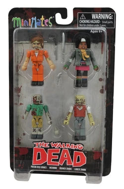 The Walking Dead - Prison Outbreak 4-pc Minimate Set by Diamond Select