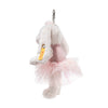 Steiff  - HOPPIE Ballerina Plush Rabbit Keyring LOVE- 6" Authentic Steiff