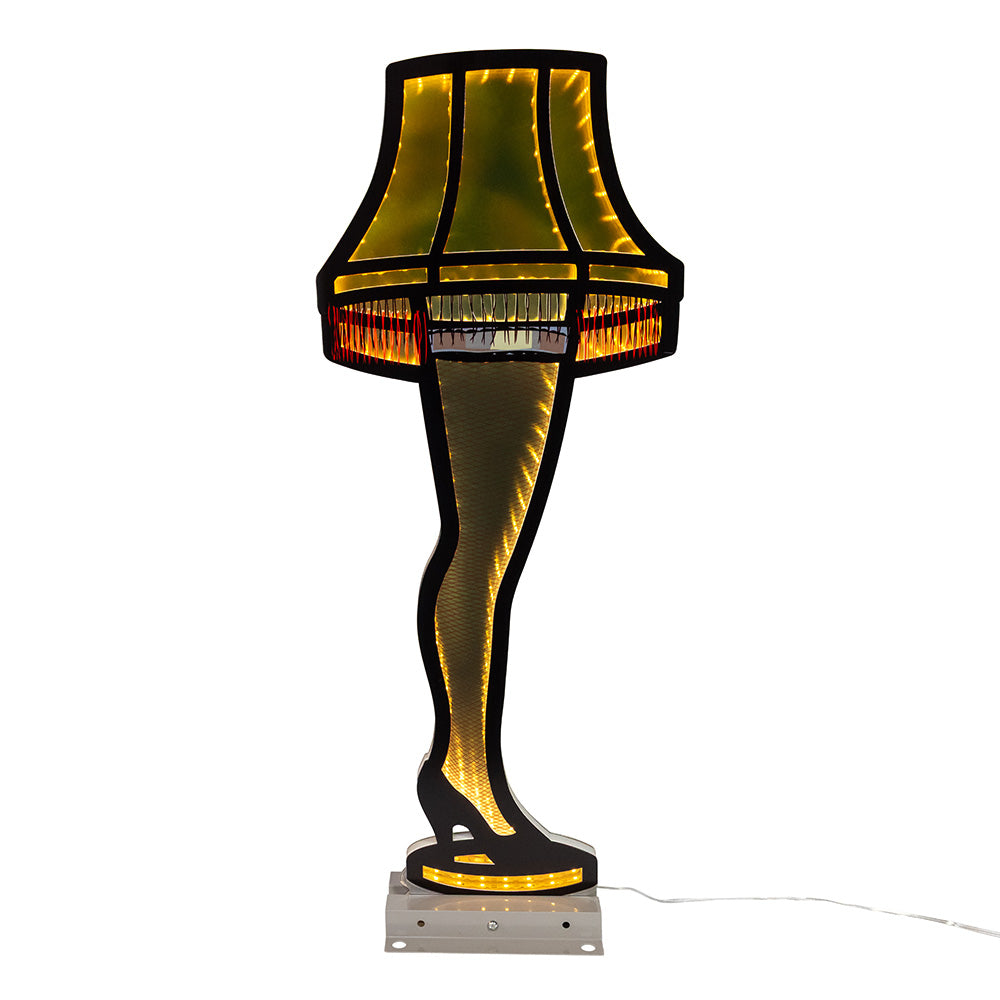 A Christmas Story™ - 23.6" Leg Lamp Outdoor Infinity Light by Kurt Adler Inc.