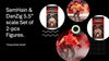 Danzig & Samhain - Glenn Danzig & Samhain Danzig (Initium, Bloody) Set of 2-pcs 5.5" Scale Action Figures by Super 7