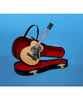 Elvis Presley - Acoustic Guitar With Case Ornament by Kurt Adler Inc.
