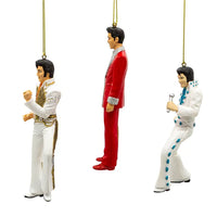Elvis Presley - Elvis 3-pc set Boxed Ornaments by Kurt Adler Inc.