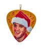 Elvis Presley - Elvis 3-D Double Sided Elvis In Santa Hat Ornament by Kurt Adler Inc.