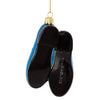Elvis Presley - Elvis Blue Suede Shoes GLASS Ornament by Kurt Adler Inc.