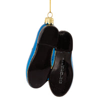 Elvis Presley - Elvis Blue Suede Shoes GLASS Ornament by Kurt Adler Inc.