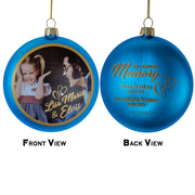Elvis Presley - Elvis & Lisa Marie Glass Ornament by Kurt Adler Inc.