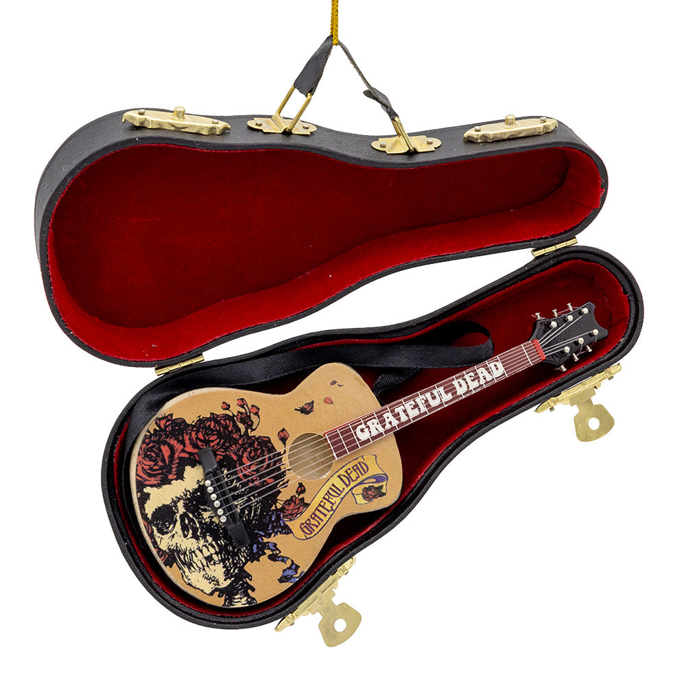 Grateful Dead - GUITAR with Guitar Case Ornament by Kurt Adler Inc.