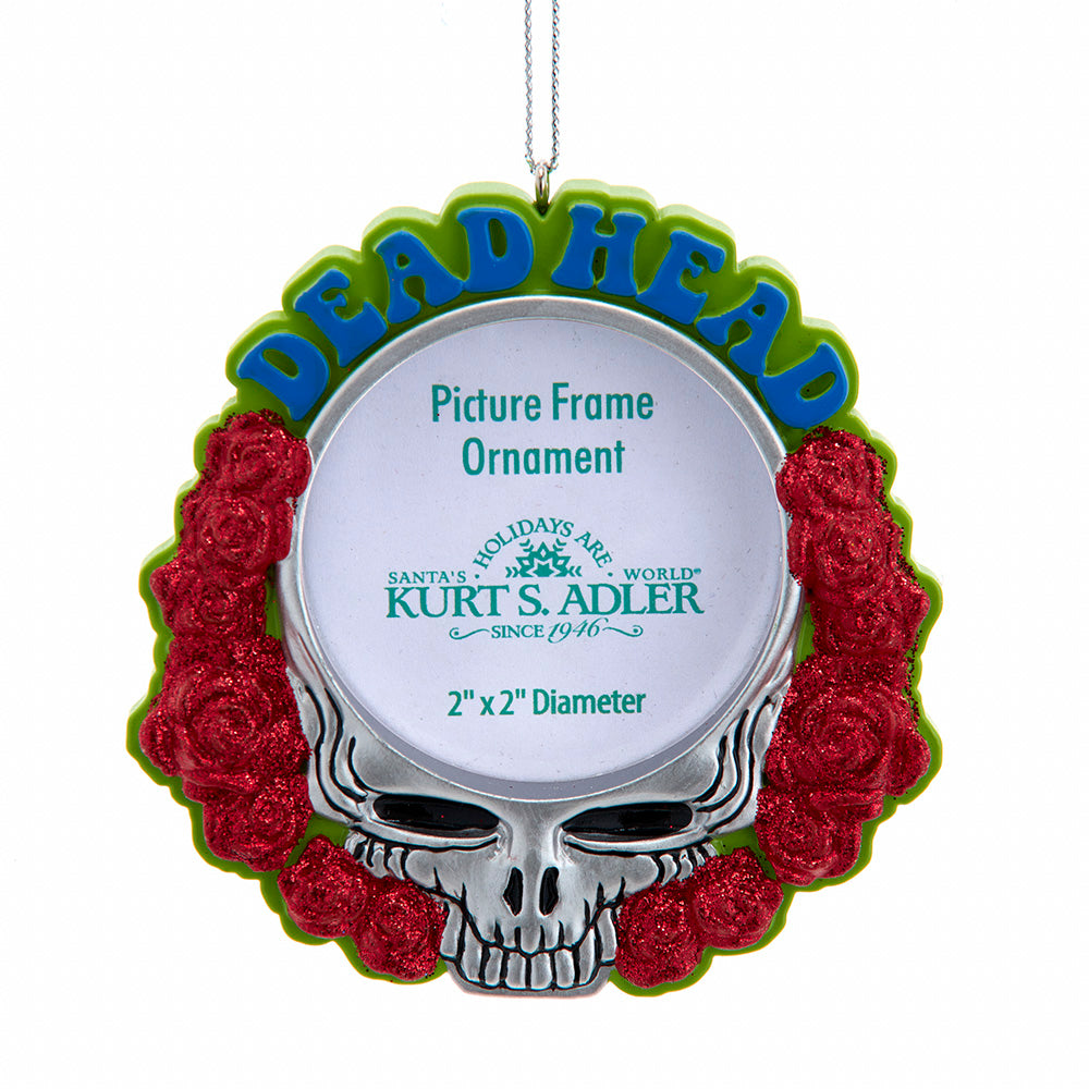 Grateful Dead - "Dead Head" Picture Frame Ornament by Kurt Adler Inc.