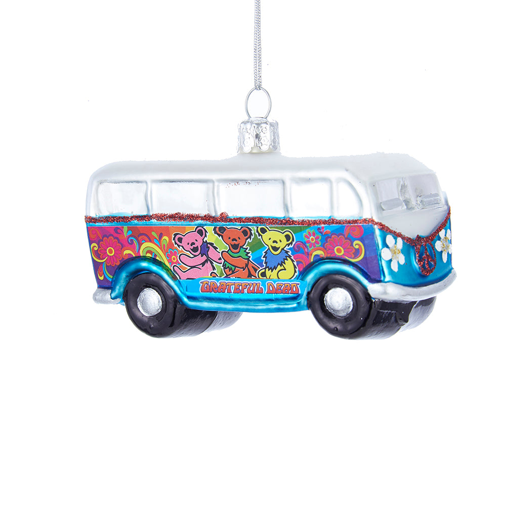 Grateful Dead - BUS GLASS Ornament by Kurt Adler Inc.