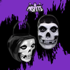 Misfits - Cubo de plástico SuperBucket Black Fiend Retro Halloween de Super 7