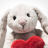 Steiff  - HOPPIE Plush Rabbit LOVE- 6" Authentic Steiff