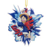 One Piece - Luffy Punching In Action Ornament by Kurt Adler Inc.