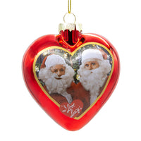 I Love Lucy - Lucy Christmas Special Heart GLASS Ornament by Kurt Adler Inc.
