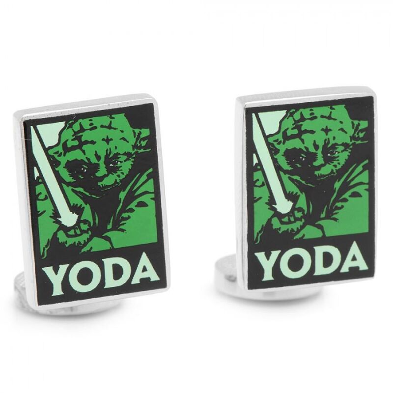 Star Wars - YODA POP Art Cufflinks by Cufflinks Inc.