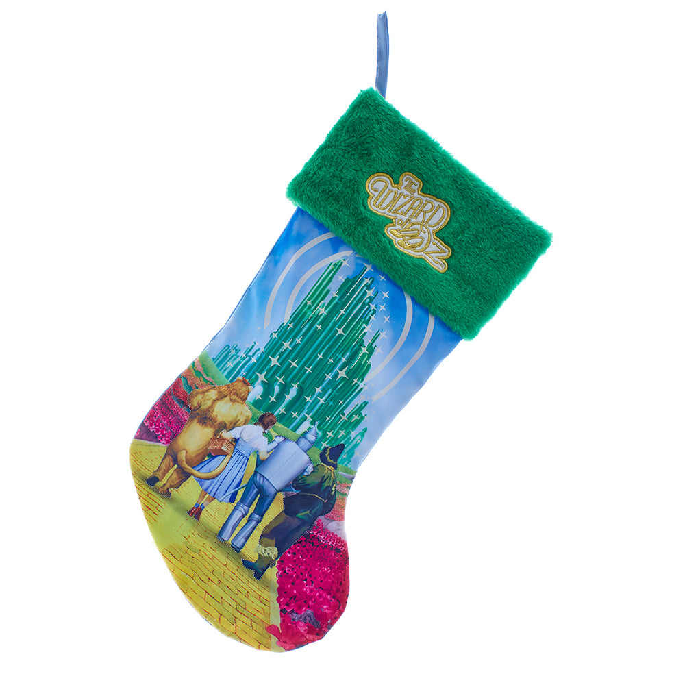 Wizard of Oz - Yellow Brick Road 19" Stocking by Kurt Adler Inc.
