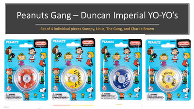 Peanuts - Peanuts set of 4-pcs Classic Imperial Yo-Yo by DUNCAN YO-YO's