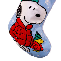 Peanuts - Snoopy & Woodstock Puffy Coat 19" Stocking by Kurt Adler Inc.