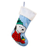 Peanuts - Snoopy & Woodstock Puffy Coat 19" Stocking by Kurt Adler Inc.