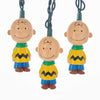 Peanuts - UL 10-Light LED Charlie Brown Light Set by Kurt Adler Inc.