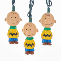 Peanuts - UL 10-Light LED Charlie Brown Light Set by Kurt Adler Inc.